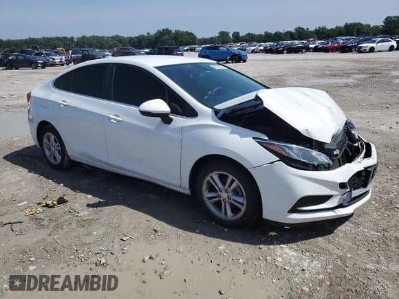 ✅ 2017 Chevrolet Cruze LT • VIN: 1G1BE5SMXH7172734 • Lot: 65258545. Listed on Copart with Not provided. Free auction sales archive from the USA and detailed vehicle history report at DreamBid. Image 4.