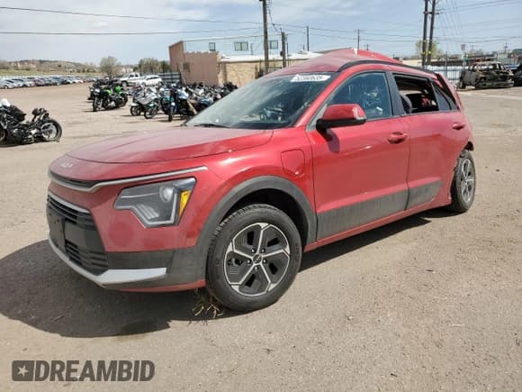 ✅ 2023 Kia Niro EX • VIN: KNDCS3LF3P5074910 • Lot: 52360635. Listed on Copart with Not provided. Free auction sales archive from the USA and detailed vehicle history report at DreamBid. Image 1.