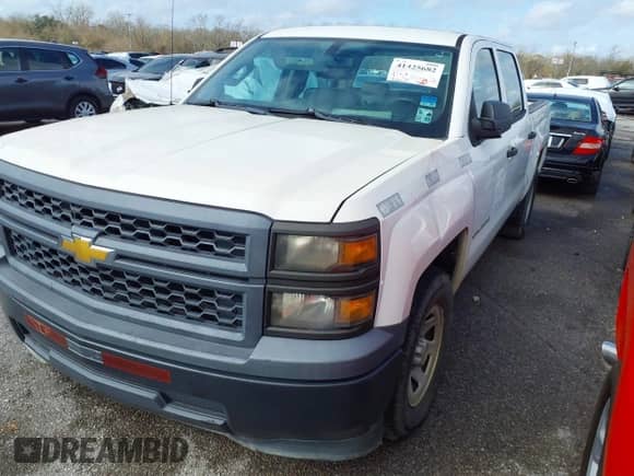 2014 Chevrolet Silverado 1500 Work Truck with VIN 3GCPCPEC6EG479433, listed as a IAAI auction lot 41425682 with 55,463 mi miles and . Bid and sale history available at DreamBid. Image 17.