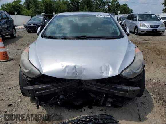 ✅ 2013 Hyundai Elantra Limited • VIN: KMHDH4AE0DU493457 • Lot: 66762755. Listed on Copart with 135,459 mi. Free auction sales archive from the USA and detailed vehicle history report at DreamBid. Image 5.