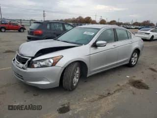 ✅ 2009 Honda Accord LX-P • VIN: 1HGCP26489A201703 • Lot: 93642555. Listed on Copart with 161,027 mi. Free auction sales archive from the USA and detailed vehicle history report at DreamBid. Image 1.