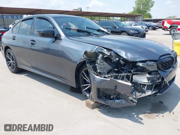 ✅ 2020 BMW 3 Series M340i • VIN: WBA5U7C04LFH57080 • Лот: 43094635. Опубликован ранее на IAAI с пробегом 49 535 миль. Бесплатный доступ к архиву аукционных продаж из США и подробный отчёт об истории автомобиля на DreamBid. Изображение 1.