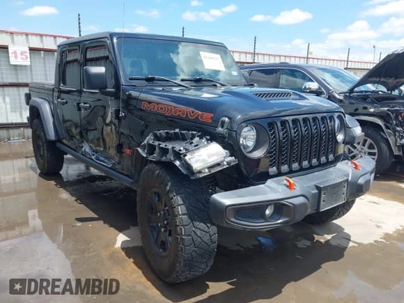 ✅ 2021 Jeep Gladiator Mojave • VIN: 1C6JJTEGXML569376 • Lot: 42341117. Wystawiony na IAAI z przebiegiem 59 661 mil. Bezpłatny archiwum sprzedaży aukcyjnych z USA i szczegółowy raport historii pojazdu na DreamBid. Zdjęcie 1.