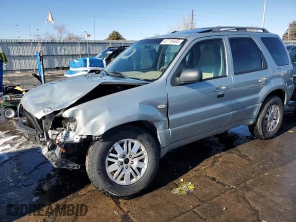 2006 Mercury Mariner Luxury с VIN 4M2CU56176KJ09951, выставлен на аукционе Copart как лот 42716485 с пробегом 144 615 миль миль и Списание • Salvage title. История ставок и продаж доступна на DreamBid. Изображение 1.