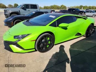 ✅ 2024 Lamborghini Huracan Tecnica • VIN: ZHWUB6ZF0RLA28716 • Лот: 86693005. Опубликован ранее на Copart с пробегом 3 197 миль. Бесплатный доступ к архиву аукционных продаж из США и подробный отчёт об истории автомобиля на DreamBid. Изображение 1.