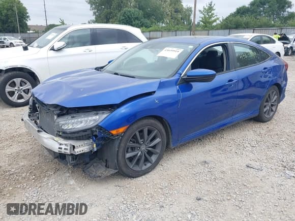 ✅ 2020 Honda Civic EX • VIN: 19XFC1F31LE024229 • Lot: 43039919. Wystawiony na IAAI z przebiegiem 84 460 mil. Bezpłatny archiwum sprzedaży aukcyjnych z USA i szczegółowy raport historii pojazdu na DreamBid. Zdjęcie 2.