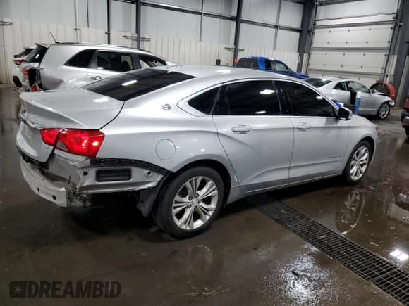 ✅ 2017 Chevrolet Impala LT • VIN: 2G1105SA7H9154058 • Лот: 72462204. Опубликован ранее на Copart с пробегом 154 247 миль. Бесплатный доступ к архиву аукционных продаж из США и подробный отчёт об истории автомобиля на DreamBid. Изображение 3.