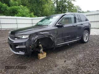 ✅ 2022 Jeep Grand Cherokee Summit • VIN: 1C4RJHEG7N8576735 • Лот: 66936415. Опубликован ранее на Copart с пробегом 35 712 миль. Бесплатный доступ к архиву аукционных продаж из США и подробный отчёт об истории автомобиля на DreamBid. Изображение 1.