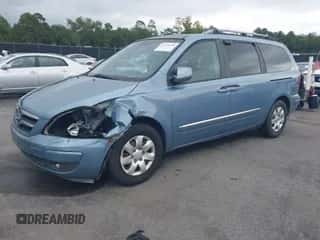 2007 Hyundai Entourage GLS z VIN KNDMC233X76041480, wystawiony jako IAAI lot #43276624 z przebiegiem 142 645 mil mil oraz . Historia ofert i sprzedaży dostępna na DreamBid. Obrazek 2.