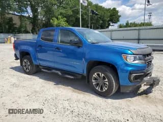 ✅ 2021 Chevrolet Colorado 4WD Z71 • VIN: 1GCGTDEN3M1215633 • Лот: 62021584. Опубликован ранее на Copart с пробегом 45 194 миль. Бесплатный доступ к архиву аукционных продаж из США и подробный отчёт об истории автомобиля на DreamBid. Изображение 4.