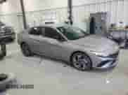 2025 Hyundai Elantra SEL Sport with VIN KMHLM4DG9SU907014, listed as a Copart auction lot 85256005 with 3,975 mi miles and Salvage title. Bid and sale history available at DreamBid. Image 4.