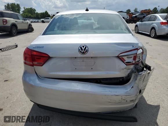 ✅ 2013 Volkswagen Passat SE • VIN: 1VWBH7A34DC002337 • Lot: 64510725. Listed on Copart with 143,150 mi. Free auction sales archive from the USA and detailed vehicle history report at DreamBid. Image 6.