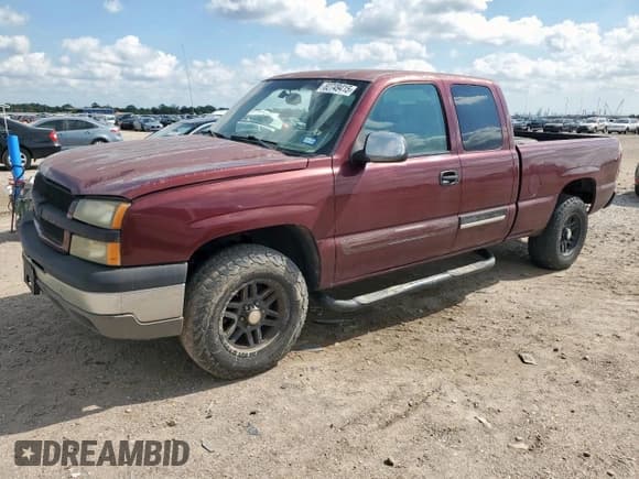 ✅ 2003 Chevrolet Silverado 1500 LT • VIN: 2GCEC19T231234889 • Lot: 82749415. Listed on Copart with Not provided. Free auction sales archive from the USA and detailed vehicle history report at DreamBid. Image 1.