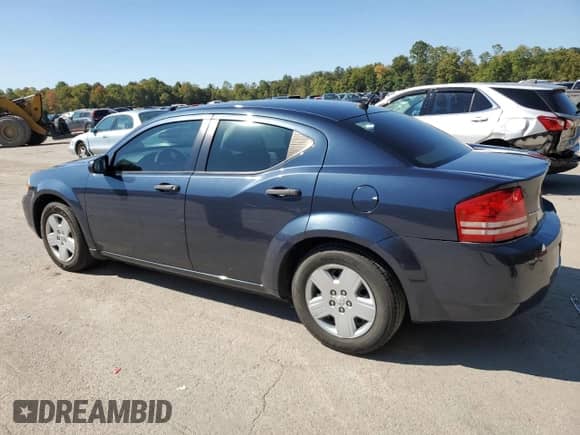 2008 Dodge Avenger SE с VIN 1B3LC46J98N254026, выставлен на аукционе Copart как лот 80458455 с пробегом 45 277 миль миль и Списание • Salvage title. История ставок и продаж доступна на DreamBid. Изображение 2.
