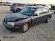 2003 Hyundai Elantra GLS z VIN KMHDN45D53U572664, wystawiony jako Copart lot #82387214 z przebiegiem Nie podano mil oraz Szkoda całkowita • Salvage title. Historia ofert i sprzedaży dostępna na DreamBid. Obrazek 1.