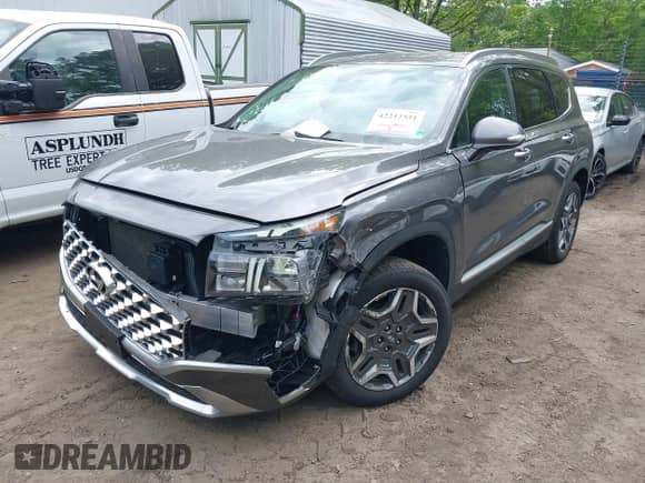 2023 Hyundai Santa Fe SEL Convenience with VIN KM8S6DA23PU099636, listed as a IAAI auction lot 42212551 with 34,217 mi miles and . Bid and sale history available at DreamBid. Image 17.