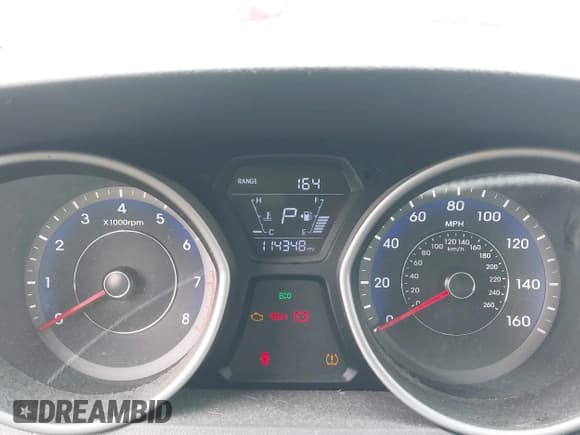 ✅ 2015 Hyundai Elantra Sport • VIN: KMHDH4AH7FU380358 • Lot: 42199758. Listed on IAAI with 114,348 mi. Free auction sales archive from the USA and detailed vehicle history report at DreamBid. Image 7.