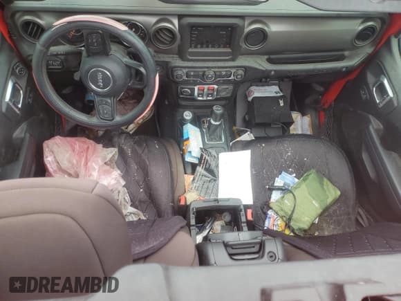 ✅ 2022 Jeep Wrangler Willys • VIN: 1C4GJXAN2NW227144 • Lot: 59463575. Listed on Copart with 61,265 mi. Free auction sales archive from the USA and detailed vehicle history report at DreamBid. Image 8.