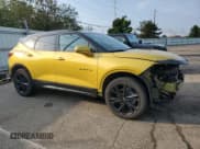 ✅ 2022 Chevrolet Blazer RS • VIN: 3GNKBERS2NS137422 • Lot: 62146565. Wystawiony na Copart z przebiegiem 38 565 mil. Bezpłatny archiwum sprzedaży aukcyjnych z USA i szczegółowy raport historii pojazdu na DreamBid. Zdjęcie 4.