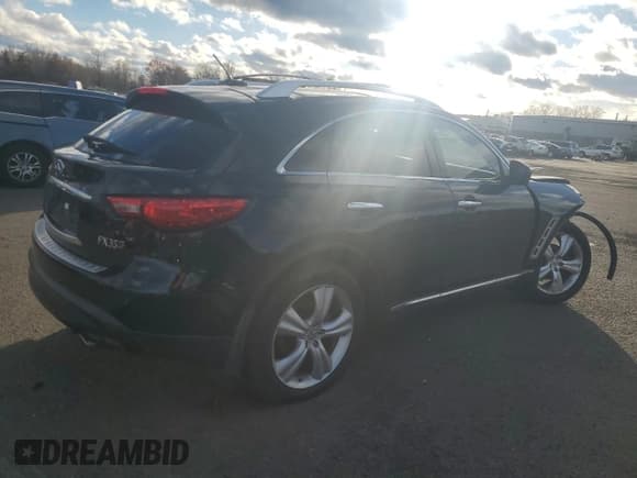 ✅ 2011 Infiniti FX • VIN: JN8AS1MW4BM730593 • Lot: 91601405. Listed on Copart with 127,563 mi. Free auction sales archive from the USA and detailed vehicle history report at DreamBid. Image 3.