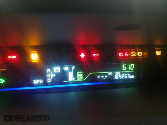 ✅ 2014 Toyota Prius Five • VIN: JTDZN3EU3E3332946 • Lot: 91863535. Listed on Copart with 164,257 mi. Free auction sales archive from the USA and detailed vehicle history report at DreamBid. Image 9.