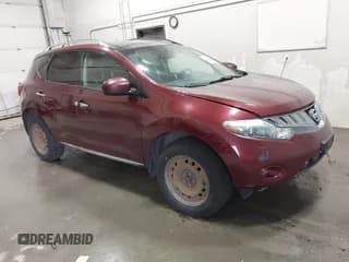 ✅ 2009 Nissan Murano S • VIN: JN8AZ18W99W125926 • Lot: 43357691. Listed on IAAI with 157,190 mi. Free auction sales archive from the USA and detailed vehicle history report at DreamBid. Image 1.