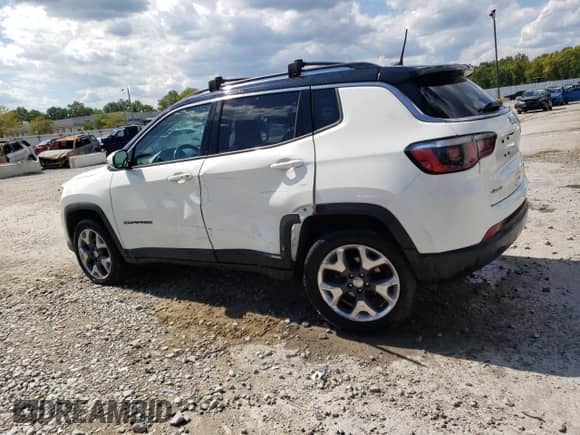 2018 Jeep Compass Limited с VIN 3C4NJDCB1JT354394, выставлен на аукционе Copart как лот 71119845 с пробегом 96 455 миль миль и Списание • Salvage title. История ставок и продаж доступна на DreamBid. Изображение 2.