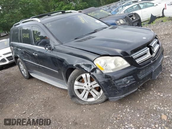✅ 2009 Mercedes-Benz GL 450 • VIN: 4JGBF71E49A504984 • Lot: 42676083. Listed on IAAI with Not provided. Free auction sales archive from the USA and detailed vehicle history report at DreamBid. Image 1.
