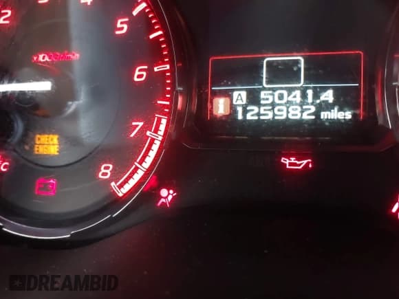 ✅ 2016 Subaru WRX Limited • VIN: JF1VA1J67G9804240 • Lot: 43578348. Listed on IAAI with 125,982 mi. Free auction sales archive from the USA and detailed vehicle history report at DreamBid. Image 16.