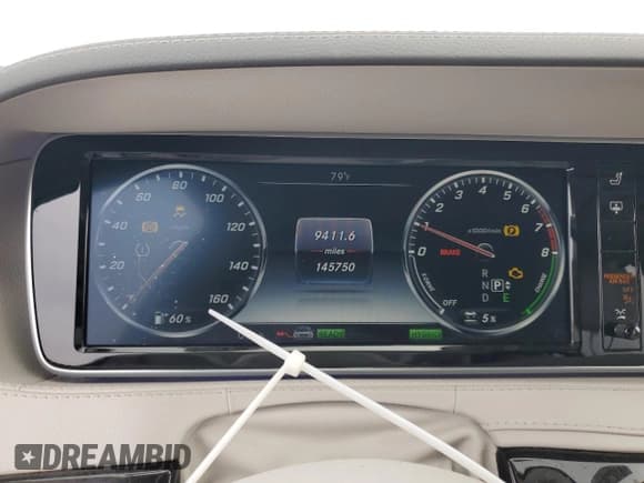 ✅ 2017 Mercedes-Benz S 550e • VIN: WDDUG6DB3HA294176 • Lot: 91639555. Listed on Copart with 145,750 mi. Free auction sales archive from the USA and detailed vehicle history report at DreamBid. Image 9.