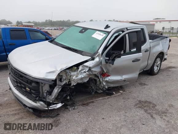 2022 Chevrolet Silverado 1500 Custom with VIN 3GCPABEK0NG513706, listed as a IAAI auction lot 43385620 with 85,767 mi miles and . Bid and sale history available at DreamBid. Image 2.