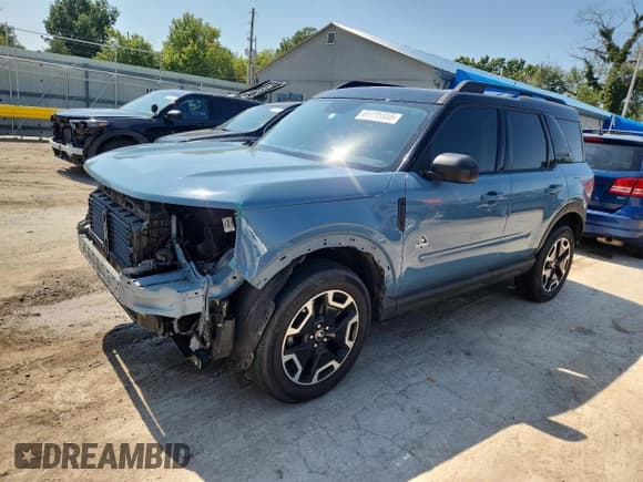 ✅ 2021 Ford Bronco Sport Outer Banks • VIN: 3FMCR9C67MRA90370 • Lot: 80495555. Listed on Copart with 41,064 mi. Free auction sales archive from the USA and detailed vehicle history report at DreamBid. Image 1.