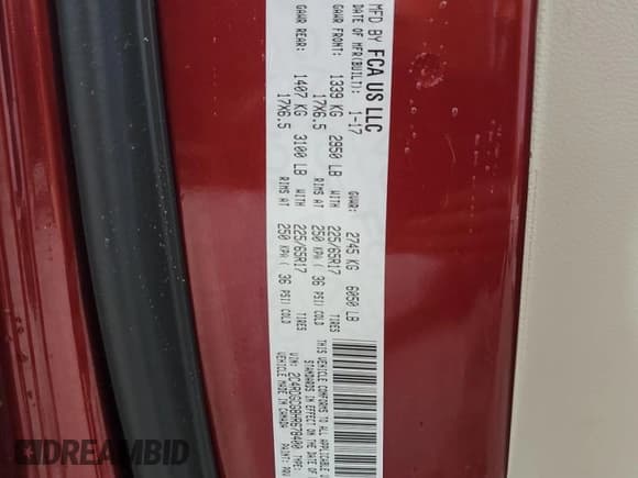 ✅ 2017 Dodge Grand Caravan SXT • VIN: 2C4RDGCG8HR678400 • Lot: 81444805. Wystawiony na Copart z przebiegiem 69 874 mil. Bezpłatny archiwum sprzedaży aukcyjnych z USA i szczegółowy raport historii pojazdu na DreamBid. Zdjęcie 14.