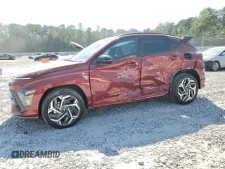 ✅ 2025 Hyundai Kona N Line S • VIN: KM8HB3A30SU198934 • Lot: 74920464. Listed on Copart with 99 mi. Free auction sales archive from the USA and detailed vehicle history report at DreamBid. Image 1.