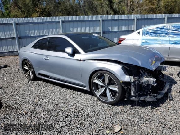 ✅ 2018 Audi RS 5 • VIN: WUAPWAF57JA904612 • Lot: 48314235. Listed on Copart with 36,731 mi. Free auction sales archive from the USA and detailed vehicle history report at DreamBid. Image 4.