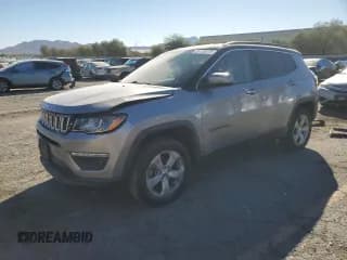 ✅ 2018 Jeep Compass Latitude • VIN: 3C4NJDBB2JT455347 • Lot: 91132415. Wystawiony na Copart z przebiegiem 57 216 mil. Bezpłatny archiwum sprzedaży aukcyjnych z USA i szczegółowy raport historii pojazdu na DreamBid. Zdjęcie 1.