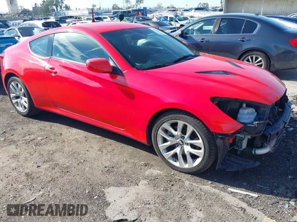 ✅ 2013 Hyundai Genesis Coupe Premium • VIN: KMHHT6KD5DU086753 • Lot: 43783279. Listed on IAAI with 147,821 mi. Free auction sales archive from the USA and detailed vehicle history report at DreamBid. Image 1.