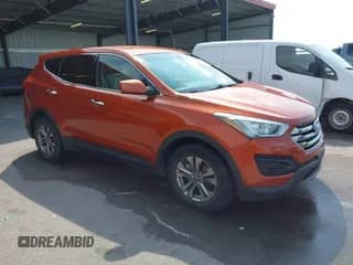2015 Hyundai Santa Fe with VIN 5XYZTDLB0FG255995, listed as a IAAI auction lot 43021584 with 153,333 mi miles and . Bid and sale history available at DreamBid. Image 1.