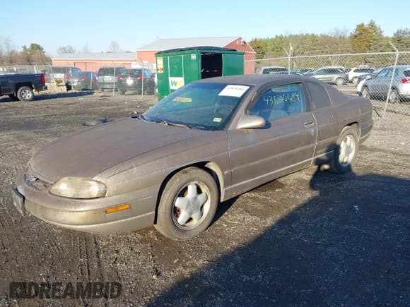 ✅ 1997 Chevrolet Monte Carlo LS • VIN: 2G1WW12M6V9195493 • Lot: 43820484. Listed on IAAI with 211,898 mi. Free auction sales archive from the USA and detailed vehicle history report at DreamBid. Image 2.