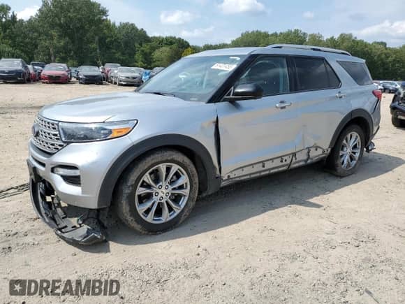 2023 Ford Explorer Limited z VIN 1FMSK7FH5PGB18051, wystawiony jako Copart lot #81431455 z przebiegiem 52 977 mil mil oraz Szkoda całkowita • Salvage title. Historia ofert i sprzedaży dostępna na DreamBid. Obrazek 1.