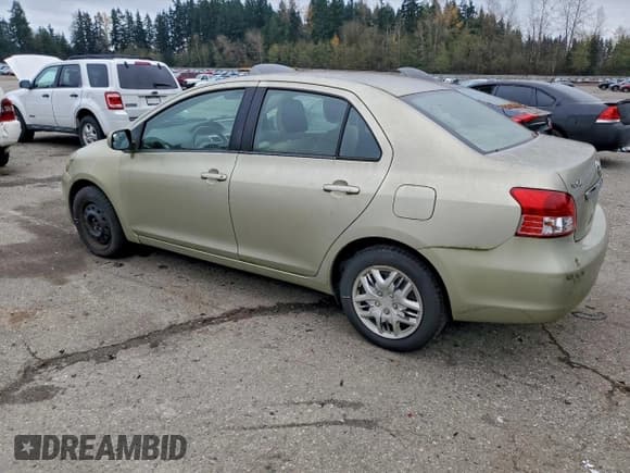 ✅ 2007 Toyota Yaris • VIN: JTDBT903371036817 • Lot: 95334185. Listed on Copart with 162,359 mi. Free auction sales archive from the USA and detailed vehicle history report at DreamBid. Image 2.