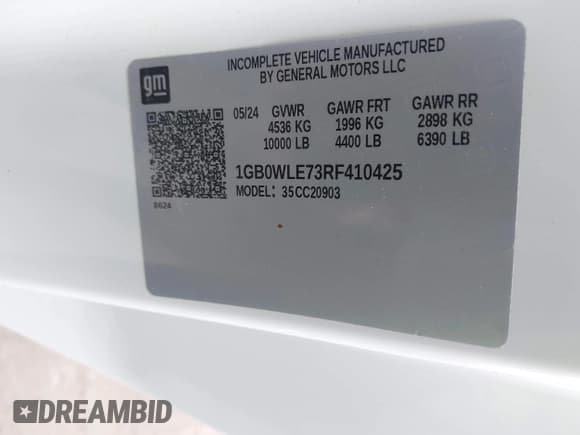 ✅ 2024 Chevrolet Silverado 2500HD • VIN: 1GB0WLE73RF410425 • Лот: 42824295. Опубликован ранее на IAAI с пробегом 5 847 миль. Бесплатный доступ к архиву аукционных продаж из США и подробный отчёт об истории автомобиля на DreamBid. Изображение 9.