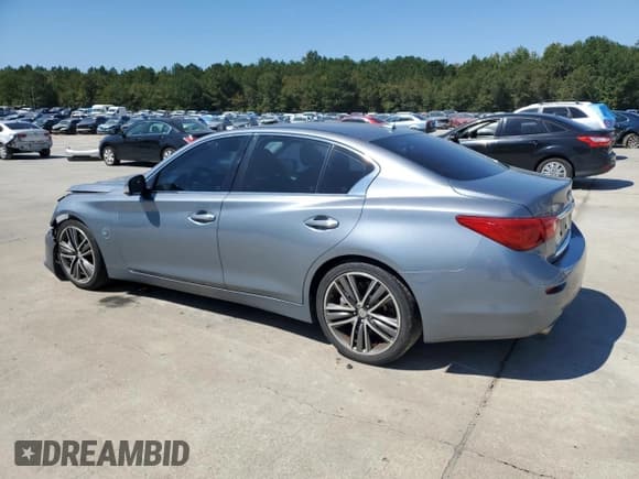 ✅ 2014 Infiniti Q50 Sport • VIN: JN1BV7AP1EM682856 • Лот: 71725015. Опубликован ранее на Copart с пробегом 183 391 миль. Бесплатный доступ к архиву аукционных продаж из США и подробный отчёт об истории автомобиля на DreamBid. Изображение 2.