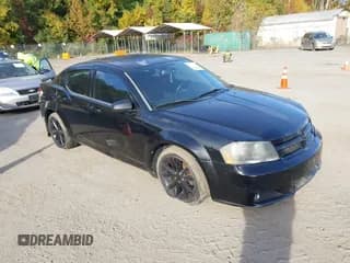 ✅ 2013 Dodge Avenger SXT • VIN: 1C3CDZCG3DN746700 • Lot: 43557236. Listed on IAAI with 176,700 mi. Free auction sales archive from the USA and detailed vehicle history report at DreamBid. Image 1.