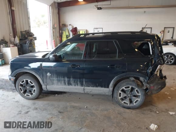✅ 2023 Ford Bronco Sport Outer Banks • VIN: 3FMCR9C67PRD69354 • Lot: 43481133. Listed on IAAI with 37,342 mi. Free auction sales archive from the USA and detailed vehicle history report at DreamBid. Image 14.