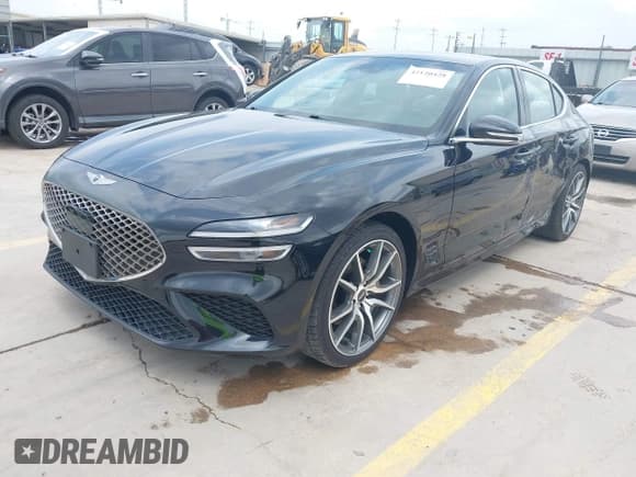 ✅ 2023 Genesis G70 2.0T • VIN: KMTG34TAXPU125643 • Lot: 42120428. Wystawiony na IAAI z przebiegiem 31 082 mil. Bezpłatny archiwum sprzedaży aukcyjnych z USA i szczegółowy raport historii pojazdu na DreamBid. Zdjęcie 2.