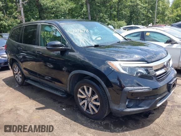 ✅ 2019 Honda Pilot EX-L • VIN: 5FNYF6H50KB030446 • Лот: 42797678. Опубликован ранее на IAAI с пробегом 71 345 миль. Бесплатный доступ к архиву аукционных продаж из США и подробный отчёт об истории автомобиля на DreamBid. Изображение 1.