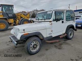 ✅ 1992 Jeep Wrangler • VIN: 2J4FY19P0NJ500383 • Lot: 93473535. Wystawiony na Copart z przebiegiem 148 220 mil. Bezpłatny archiwum sprzedaży aukcyjnych z USA i szczegółowy raport historii pojazdu na DreamBid. Zdjęcie 1.