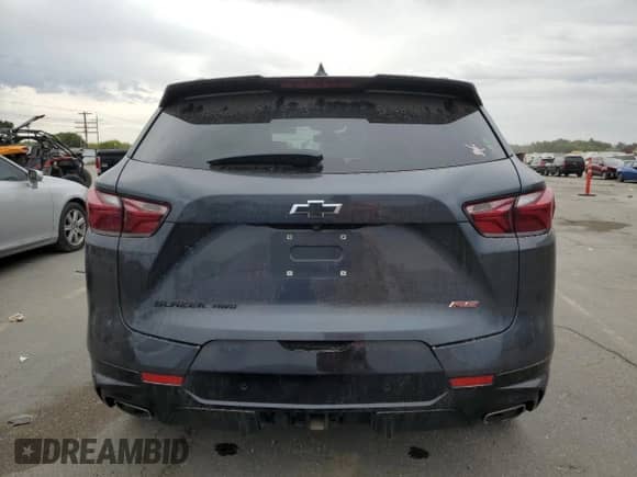 ✅ 2021 Chevrolet Blazer RS • VIN: 3GNKBKRS0MS584585 • Lot: 71501814. Listed on Copart with 54,884 mi miles. Access the free auction sales archive from the USA and view a detailed vehicle history report at DreamBid. Image 6.