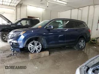 ✅ 2016 Honda Pilot EX-L • VIN: 5FNYF5H73GB050306 • Lot: 60612905. Listed on Copart with 41,405 mi. Free auction sales archive from the USA and detailed vehicle history report at DreamBid. Image 1.